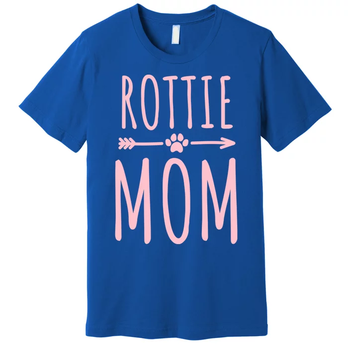 Rottweiler Mom Dog Owner Gift Rottie Mom Gift Premium T-Shirt