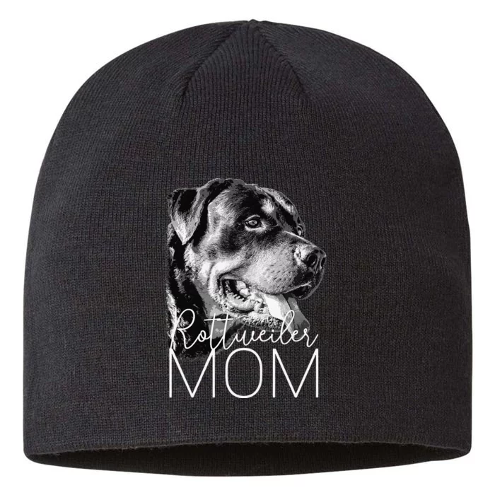 Rottweiler Mom Dog 8 1/2in Sustainable Knit Beanie