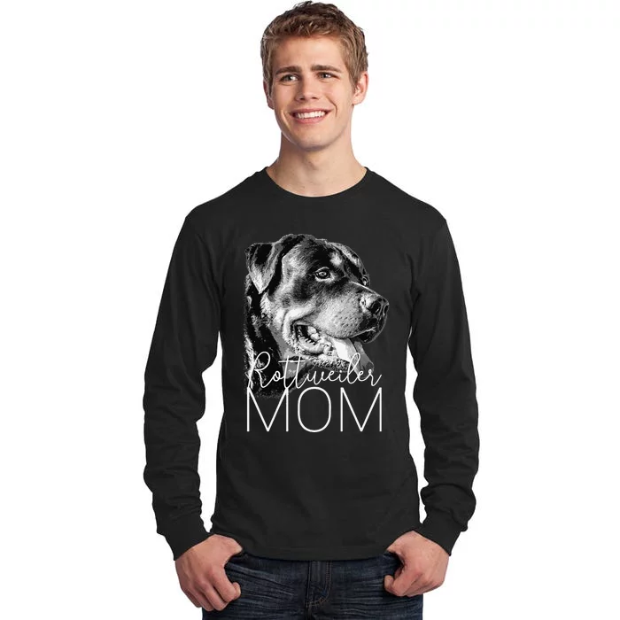 Rottweiler Mom Dog Tall Long Sleeve T-Shirt