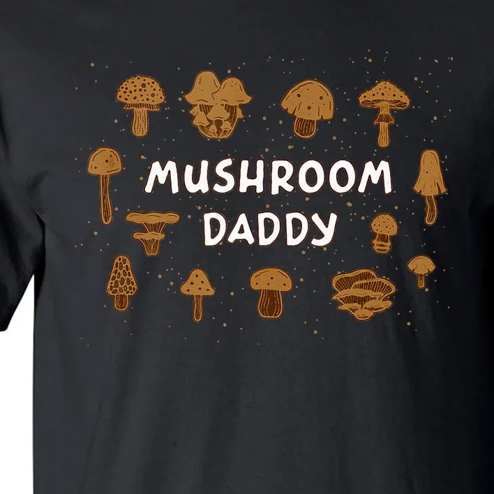 Retro Mushroom Daddy Tall T-Shirt