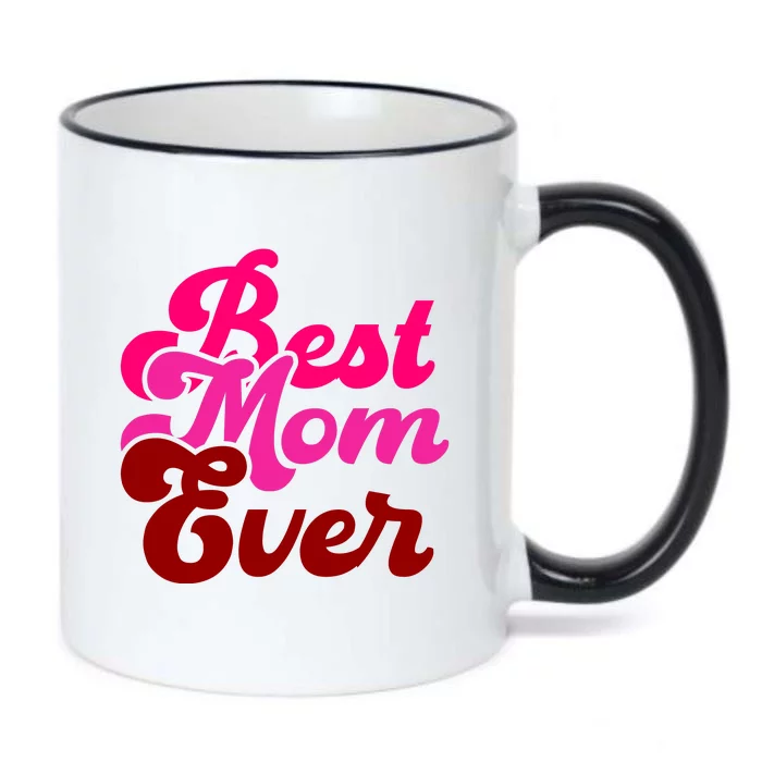 Retro Mothers Day T , Best Black Color Changing Mug