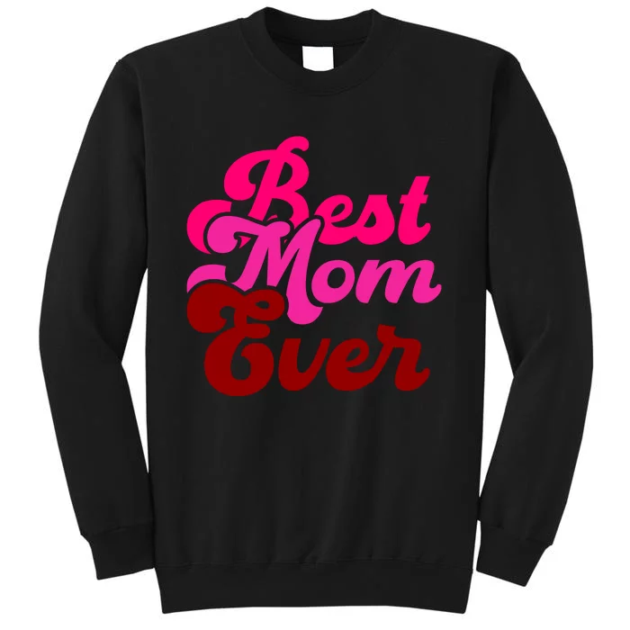 Retro Mothers Day T , Best Tall Sweatshirt