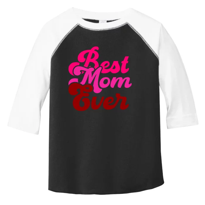 Retro Mothers Day T , Best Toddler Fine Jersey T-Shirt