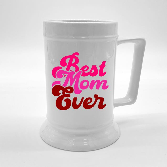 Retro Mothers Day T , Best Front & Back Beer Stein