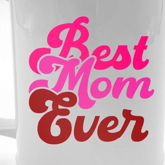 Retro Mothers Day T , Best Front & Back Beer Stein