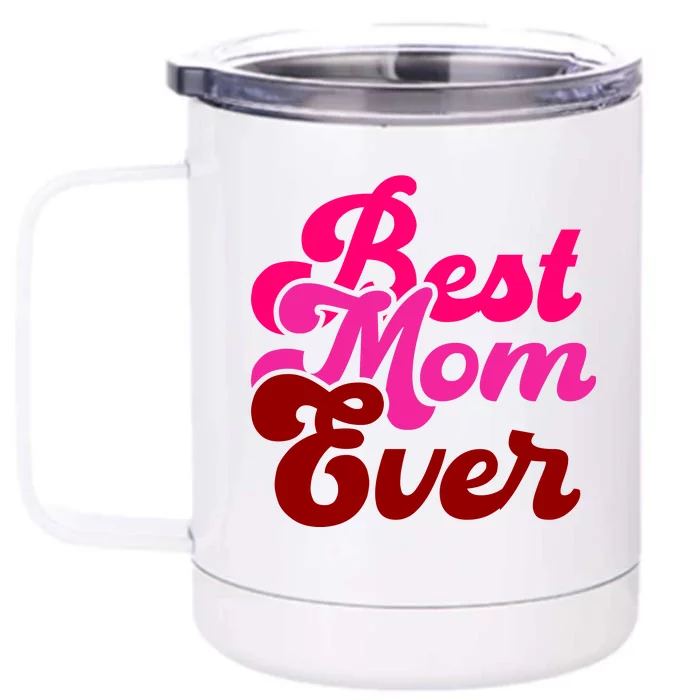 Retro Mothers Day T , Best Front & Back 12oz Stainless Steel Tumbler Cup