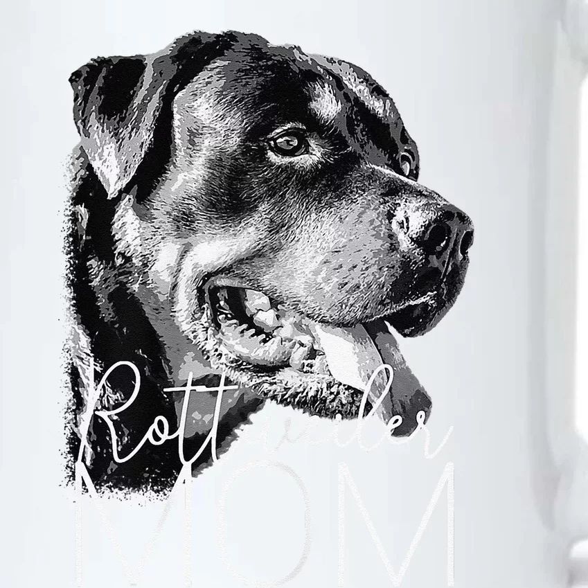 Rottweiler Mom Dog Mothers Day Gift Black Color Changing Mug