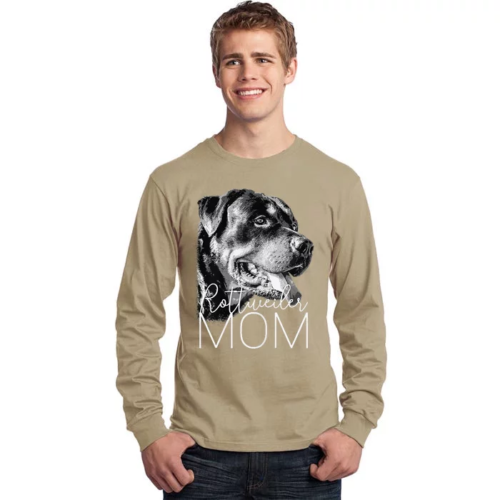 Rottweiler Mom Dog Mothers Day Gift Tall Long Sleeve T-Shirt