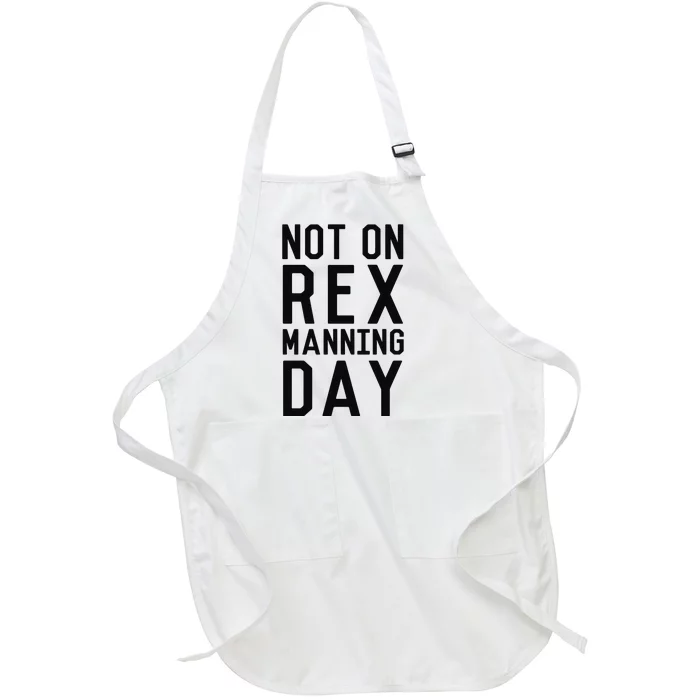 Rex Manning Day Full-Length Apron With Pocket