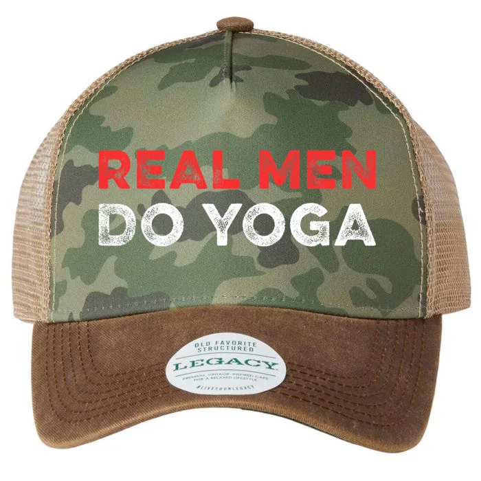 Real Men Do Yoga Spiritual Meditation Instructor Buddhist Legacy Tie Dye Trucker Hat