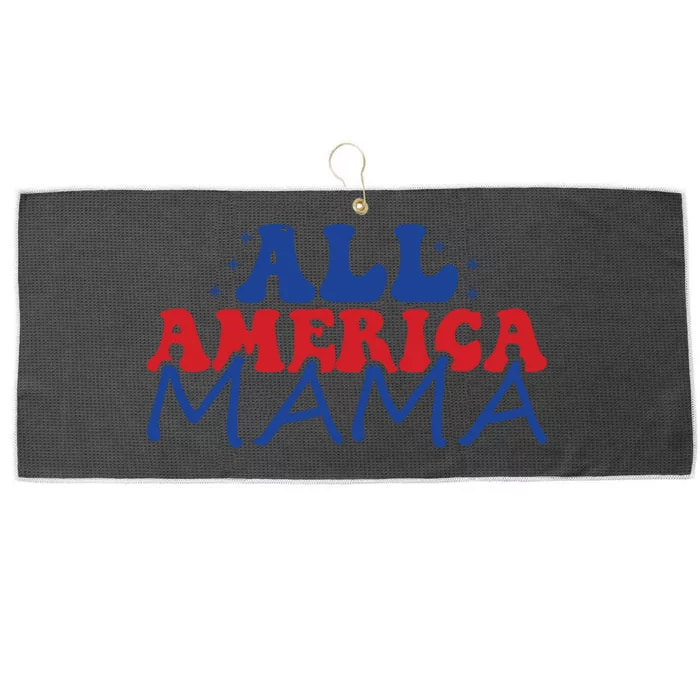 All America Mama Large Microfiber Waffle Golf Towel