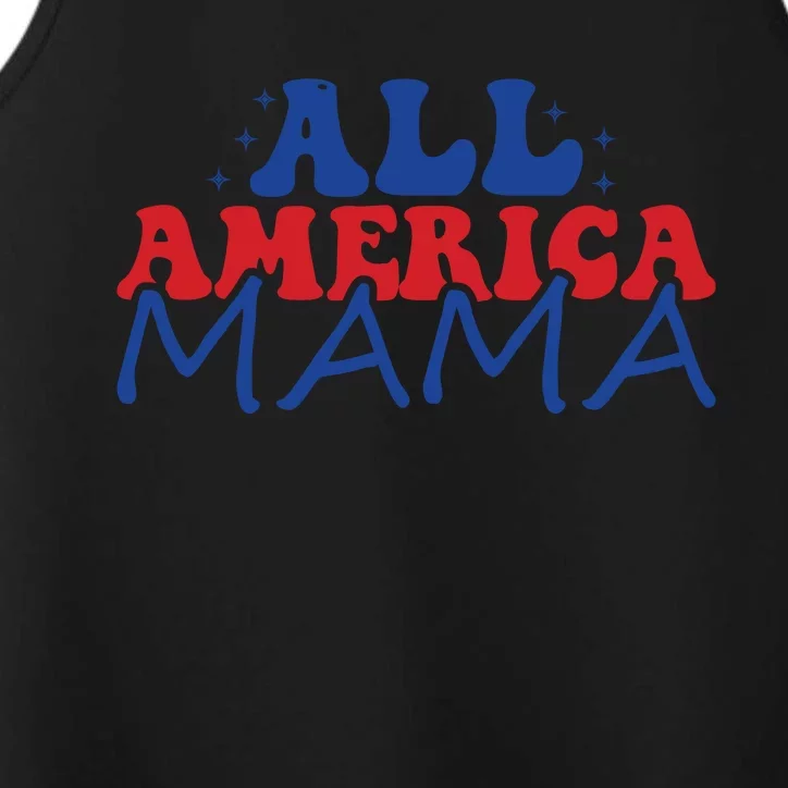 All America Mama Performance Tank