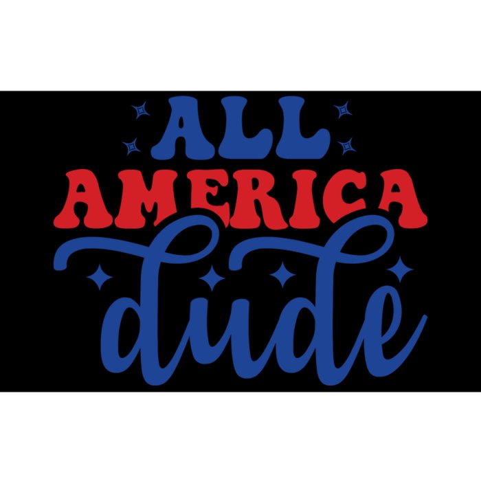 All American Dude Bumper Sticker