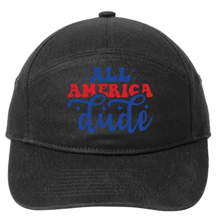 All American Dude 7-Panel Snapback Hat