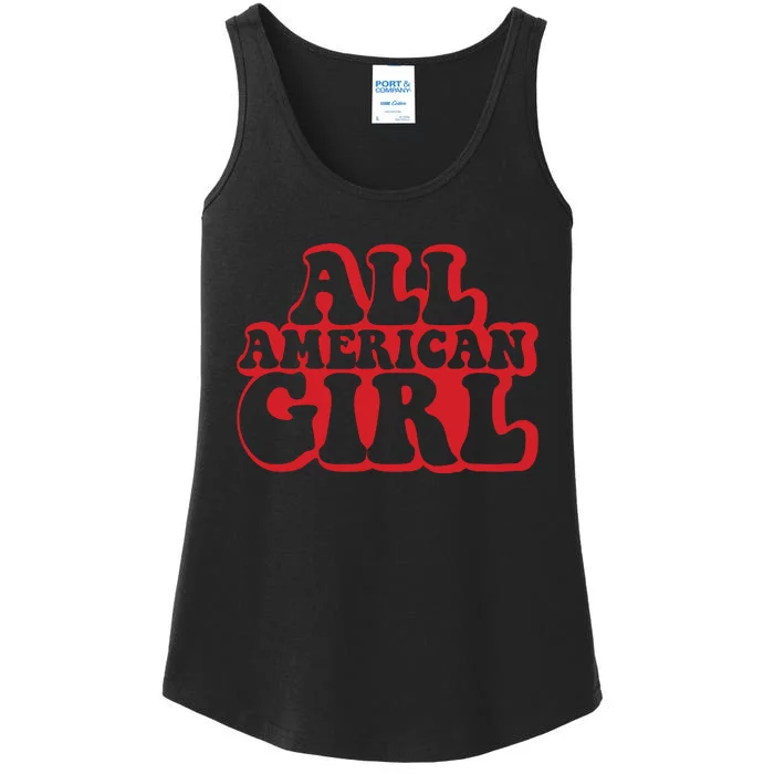 All American Ladies Essential Tank