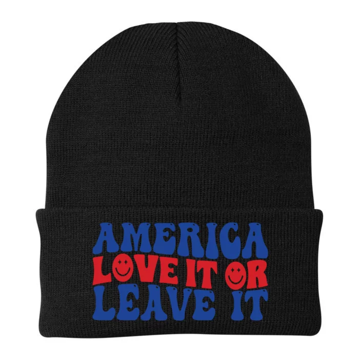 Retro Memorial Day , Ameri Knit Cap Winter Beanie