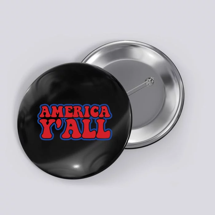 Retro Memorial Day America Button