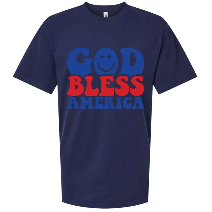 Retro Memorial Day America Sueded Cloud Jersey T-Shirt