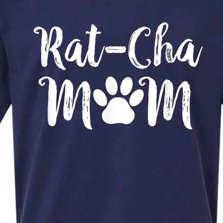 Ratcha Mom Dog Lover Sueded Cloud Jersey T-Shirt