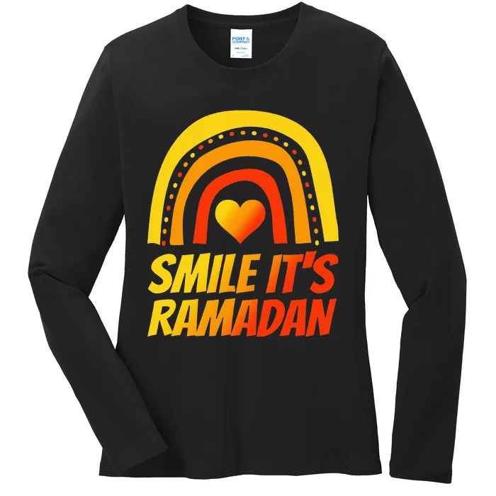 Ramadan Muslim Eid Clothes Ramadan Mubarak Ladies Long Sleeve Shirt