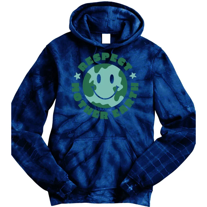 Respect Mother Earth Planet Tie Dye Hoodie