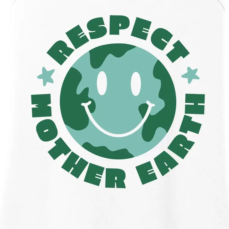 Respect Mother Earth Planet Ladies Essential Tank