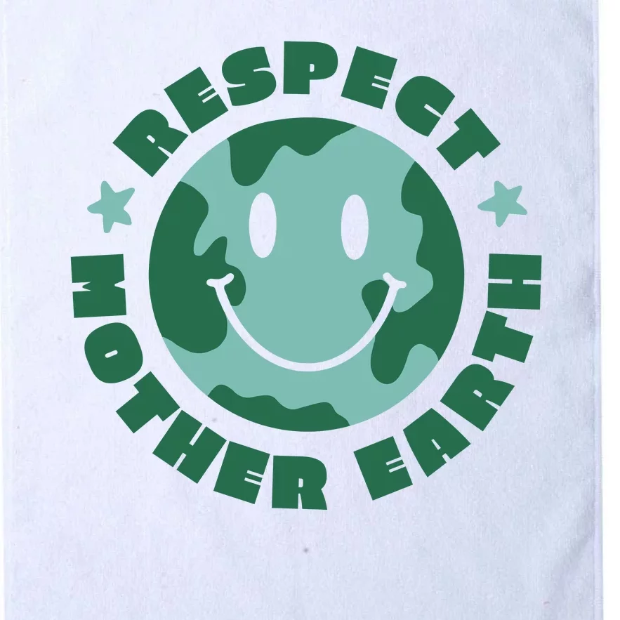 Respect Mother Earth Planet Platinum Collection Golf Towel