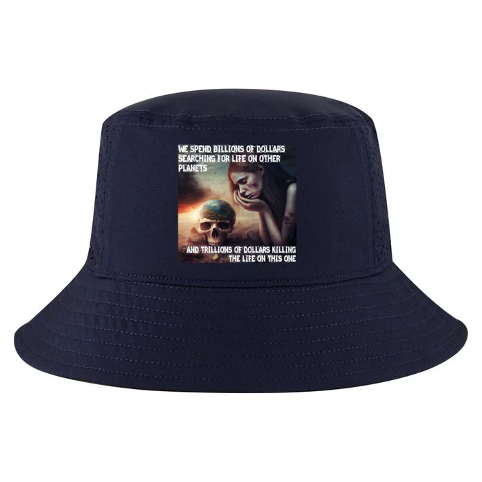 Respect Mother Earth Our Planet To Live Gift Cool Comfort Performance Bucket Hat