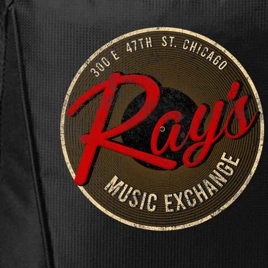 Ray Music Exchange 80s Chicago Gift City Backpack