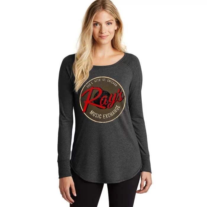 Ray Music Exchange 80s Chicago Gift Women's Perfect Tri Tunic Long Sleeve Shirt