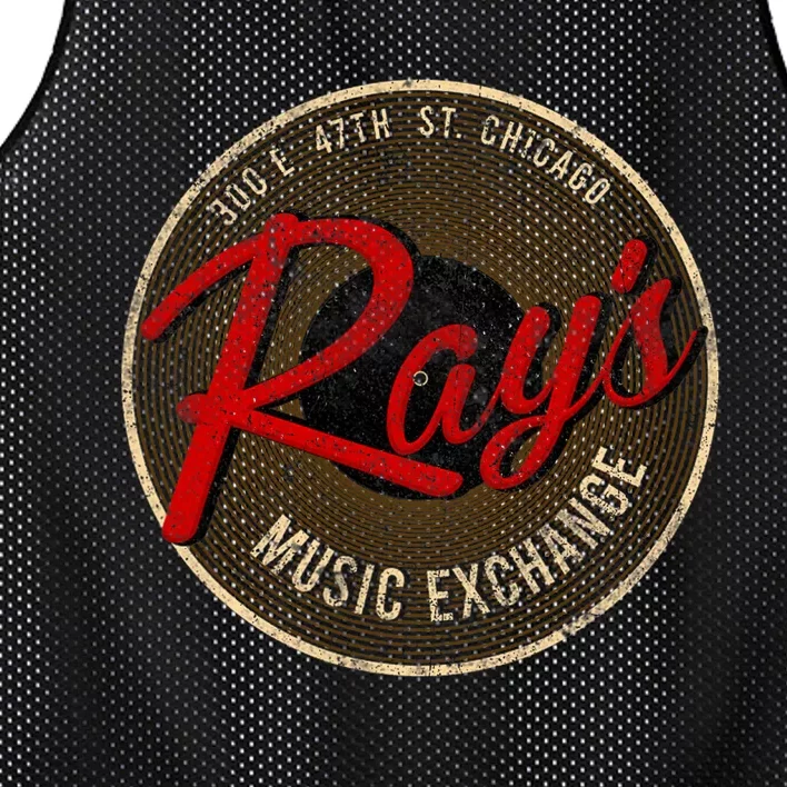 Ray Music Exchange 80s Chicago Gift Mesh Reversible Basketball Jersey Tank