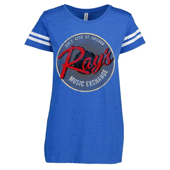 Ray Music Exchange 80s Chicago Gift Enza Ladies Jersey Football T-Shirt