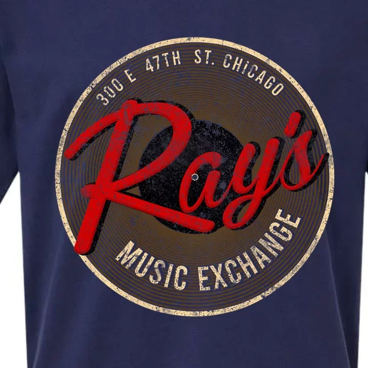 Ray Music Exchange 80s Chicago Gift Sueded Cloud Jersey T-Shirt