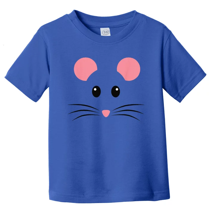 Rat Mouse Face Costume Funny Halloween Toddler T-Shirt