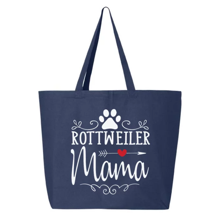 Rottweiler Mama Funny Rottweiler Lover 25L Jumbo Tote