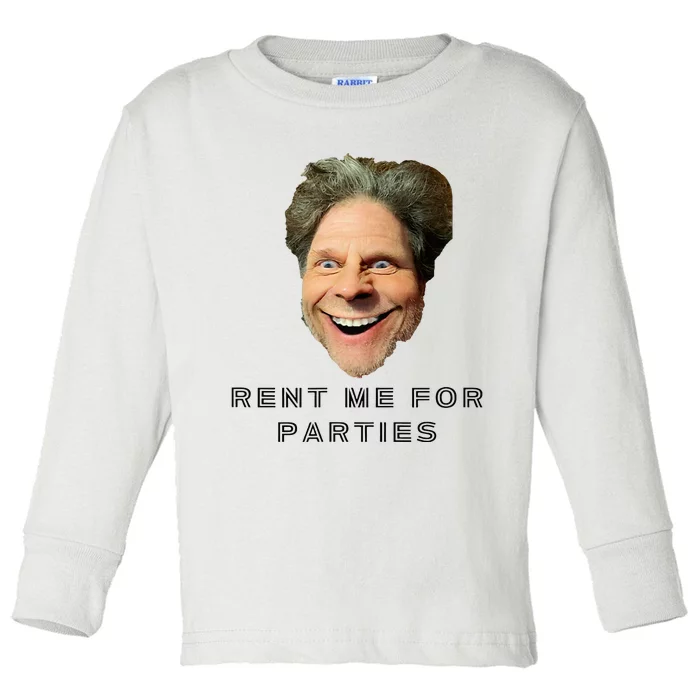 Rent Me For Parties Toddler Long Sleeve Shirt