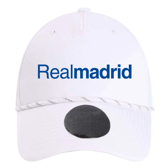 Real Madrid Football Club Text Performance The Dyno Cap