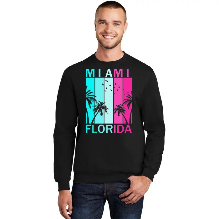 Retro Miami Florida Beach Souvenir Sweatshirt