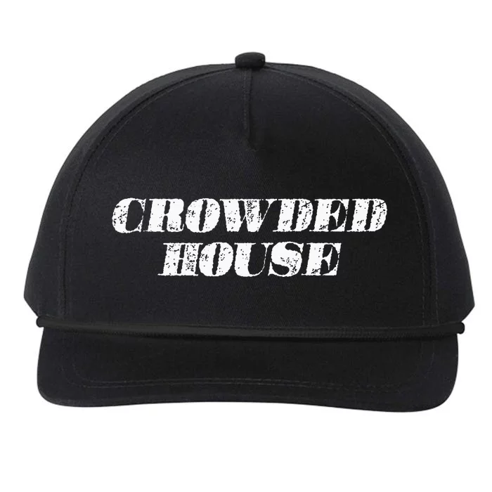 Retro Music Fun Crowded House Tops Snapback Five-Panel Rope Hat