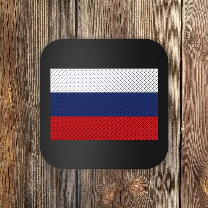 Russian Metal Flag Coaster