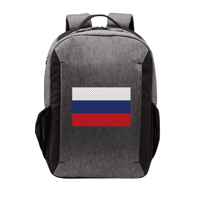 Russian Metal Flag Vector Backpack