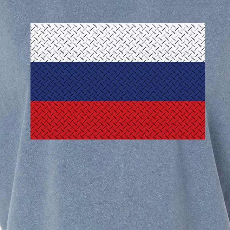 Russian Metal Flag Garment-Dyed Women's Muscle Tee