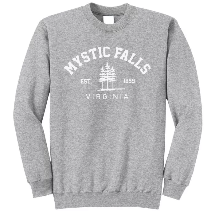 Retro Mystic Falls Virginia For Man Woman Tall Sweatshirt