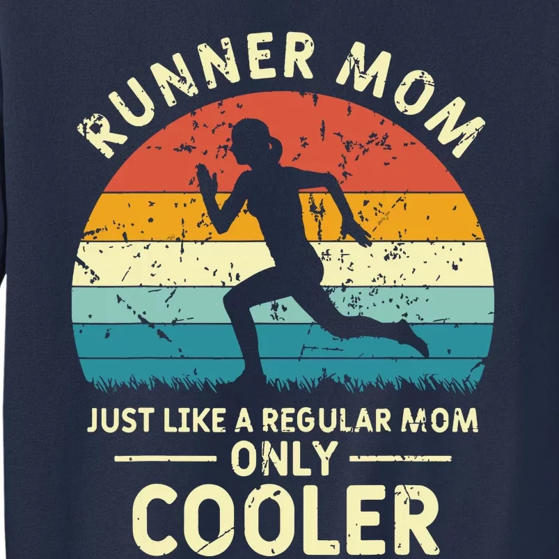 Runner Mom Funny Marathon Running Jogging Mothers Day Sweatshirt