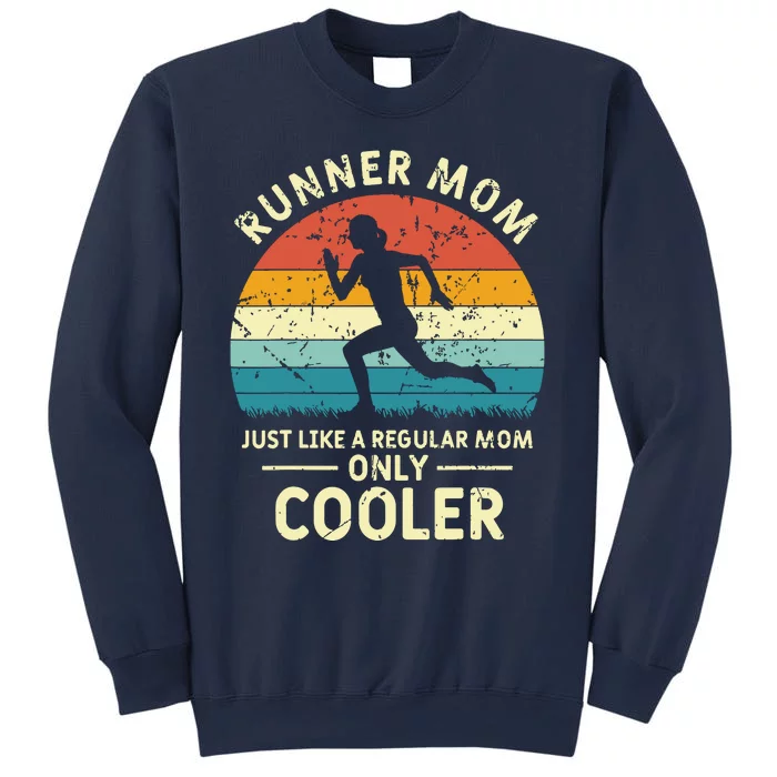 Runner Mom Funny Marathon Running Jogging Mothers Day Sweatshirt