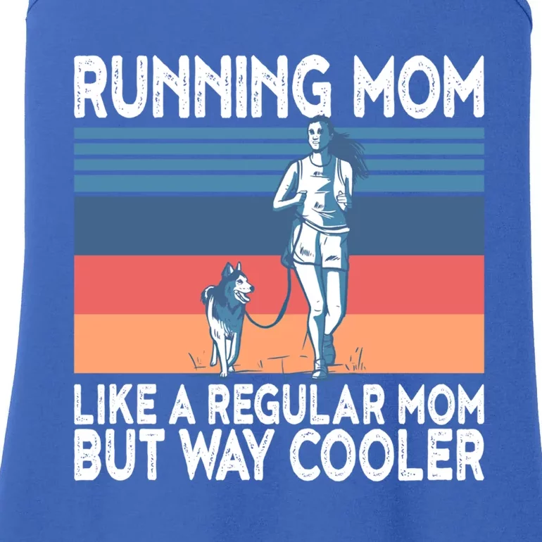 Runner Mom Funny Marathon Running Jogging Gift Ladies Essential Tank