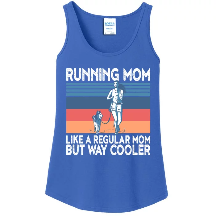 Runner Mom Funny Marathon Running Jogging Gift Ladies Essential Tank