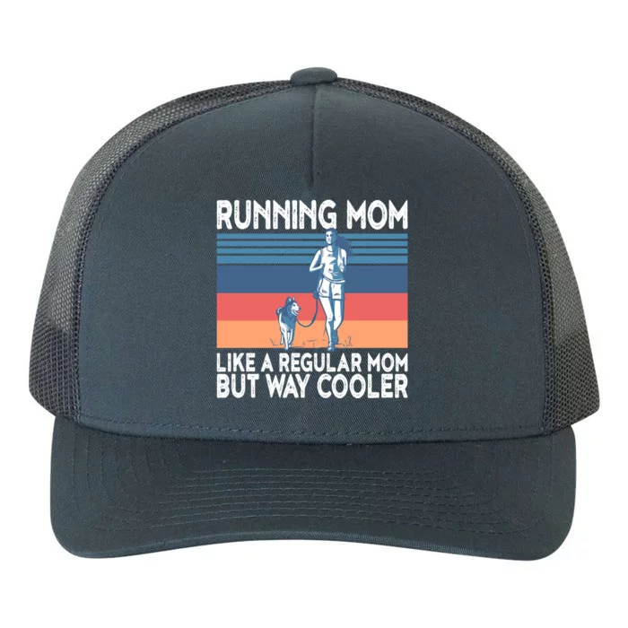 Runner Mom Funny Marathon Running Jogging Gift Yupoong Adult 5-Panel Trucker Hat