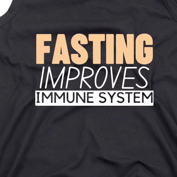 Ramadan Mubarak Fasting Improves Immune System Ramadan Gift Tank Top