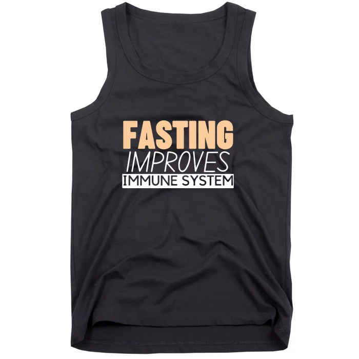 Ramadan Mubarak Fasting Improves Immune System Ramadan Gift Tank Top